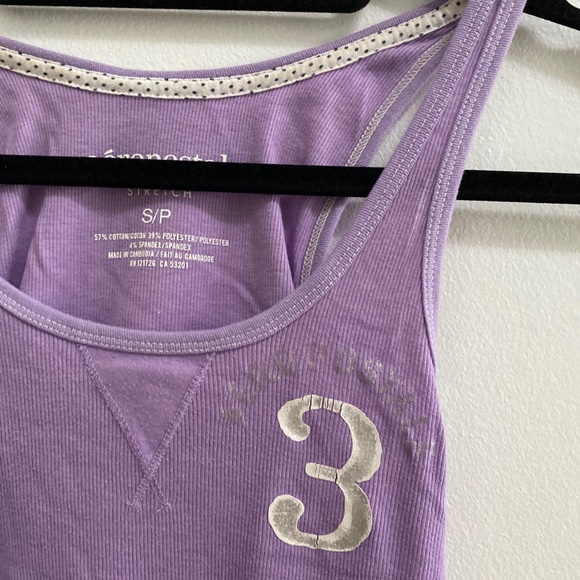 Aeropostale Ribbed Racerback Tank S - Picture 2 of 4